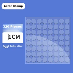 Befon Lepljive tačkice, 10mm, 320 Komada, Providna