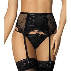 Womens elegant minithongs Yvette - black