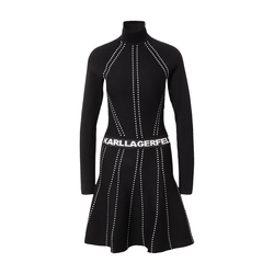 KARL LAGERFELD Ženska haljina 216W2031-999, Crna