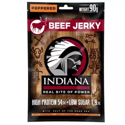 INDIANA JERKY Sušeno goveđe meso Beef 90 g začinjeno