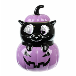 Dekoracija (škatla) KILLSTAR - Meowloween Ceramic - ČRNA - KSRA004535