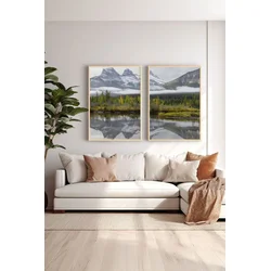 Wallity Uramljena slika Ersy2Limodel17, 33x48 cm, 2 dela