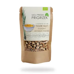Tigernut prigrizek – olupljeni zemeljski mandlji, 80 g