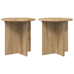 Stalak za biljke 2 pcs Hrast artisan 40 x 40 x 40 cm