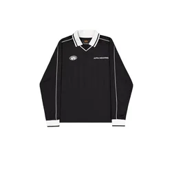 ALPHA INDUSTRIES Majica črna/bela