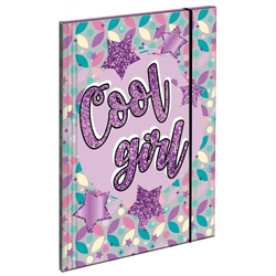 Scool Fascikla Cool Girls, A4, Šarena