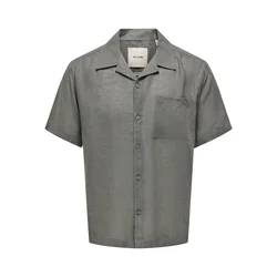 Only & Sons Srajca ONSLAURENCE  bazaltno siva