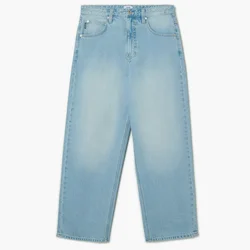 Cropp - Super baggy farmerke ispranog izgleda - PLAVA
