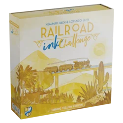 Railroad Ink Challange: Shining Yellow