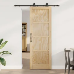 Klizna vrata ORKDAL Prirodna 73,5 x 211 cm Masivna borovina