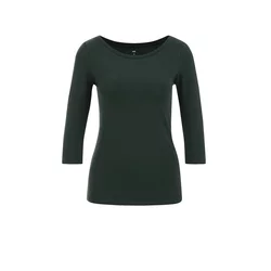WE Fashion Majica temno zelena