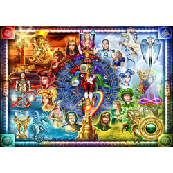 Bluebird puzzle 1500 pcs Tarot of Dreams 70178