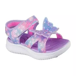 Skechers Sandale za devojčice S Lights Jumpsters Sandal-Bu, 303109N-LVMT, Ljubičaste