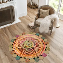 CONCEPTUM HYPNOSE HMNT933 Multicolor okrugli tepih duginih boja 100 cm (477HFT2207)