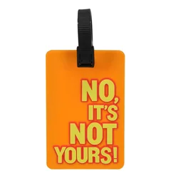 Travelite PVC Luggage Tag Orange