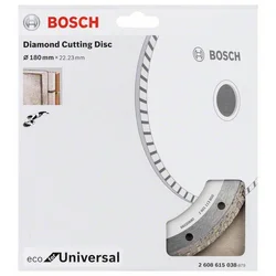 BOSCH Dijamantska rezna ploča ECO For Universal 180x22,23x2,6x7 (2608615038)