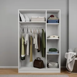 HANAH HOME Ormar bele boje Kardelen 1600 101