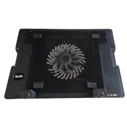 Zeus Postolje za laptop N211, 15.6-17, Ventilator, Crno