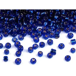 Rokail 12/0 - 2 mm - živo modra (450 g)
