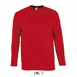 Sols Monarch Muška majica dug rukav Red veličina XL 11420