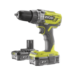 Set – udarna aku. bušilica sa 2 baterije (2Ah) i punjačem 18V ONE+™ – RYOBI R18PD3-220S