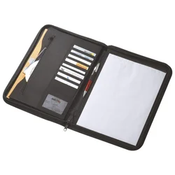 MAPA KONGRESNA A4 ZIP EASY 101103 CRNA