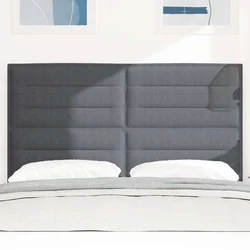 Uzglavlje Tamno siva 160 cm Kordura tekstil