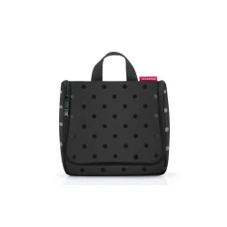 REISENTHEL TORBA TOALETNA GLOSSY DOTS BLACK