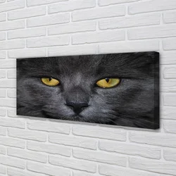 tulup.si Slika na platnu Črna mačka 140x70 cm