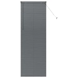 Venecijanski zastore Tamno siva 220 x 70 cm Aluminij