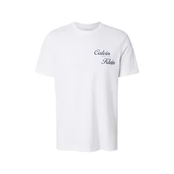 Calvin Klein Jeans Majica temno siva / bela