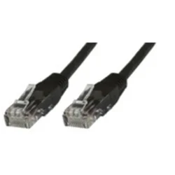 Microconnect Cat5e UTP 0.5m 0.5m Black networking cable
