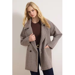 Trendyol Milla ženska jakna Twoaw26Kb00075, Taupe-Beige
