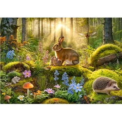 Cherry Pazzi - Puzzle Gozdni prijatelji - 300 kosov