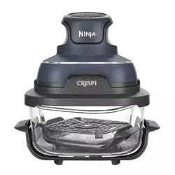 Friteza na vruć vazduh Ninja FN101EUGY, 1700W, dve staklene posude 3,8L+1,4L, Tamno plava