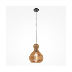 Maytoni MOD192PL-01W1 - Luster na sajli ROOTS 1xE27/40W/230V, prečnik 30 cm, bež
