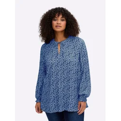 SHEEGO Bluza modra/bela