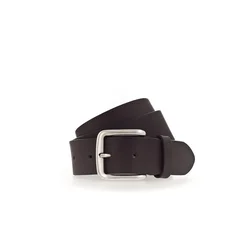 MUSTANG Pas temno rjava/srebrna