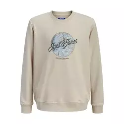Jack & Jones Junior Majica Honolulu bež/svetlo modra