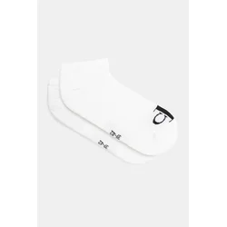 Nogavice Calvin Klein Jeans 2-pack moške, bela barva, 701228807