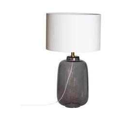 Cottex 8000110-4505 - Stona lampa BLAKE 1xE27/8W/230V siva