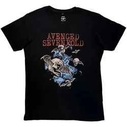 Avenged Sevenfold Night Bats Carbon Black M Majica