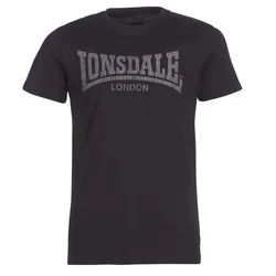 Lonsdale  Majice s kratkimi rokavi LOGO KAI  Črna