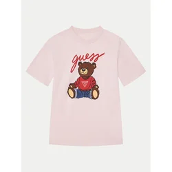 Guess Majica H4BJ06 I3Z14 Roza Regular Fit
