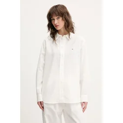 Srajca s primesjo lanu Tommy Jeans
