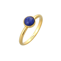 ELLI PREMIUM Prstan  safir / zlata