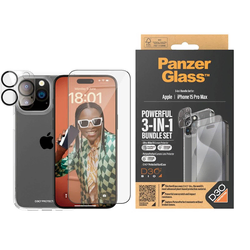 Bundle PanzerGlass iPhone 15 Pro Max