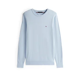 TOMMY HILFIGER Pulover Essential mornarska/svetlo modra/rdeča/bela