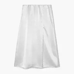 Cropp - Satenasta suknja - light grey
