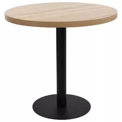 Bistro stol svjetlosmeđi 80 cm MDF
